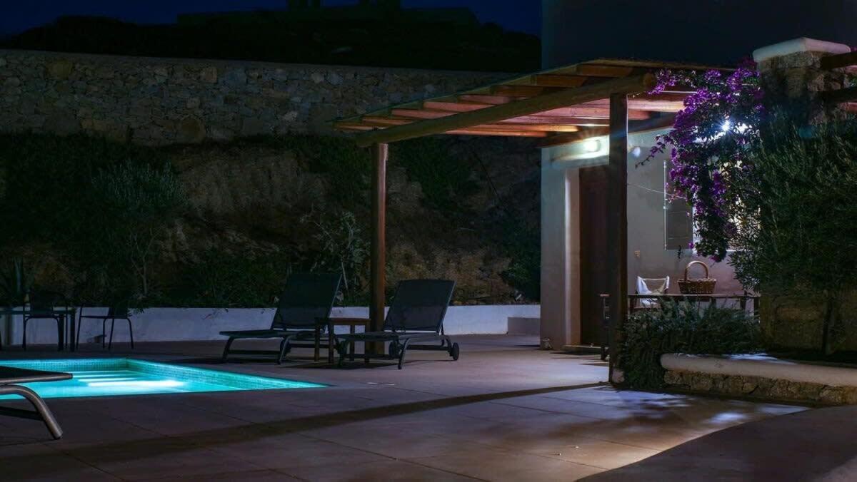 Ortus Ivory Mykonian Lux Villa With Pool! Mykonos Town エクステリア 写真